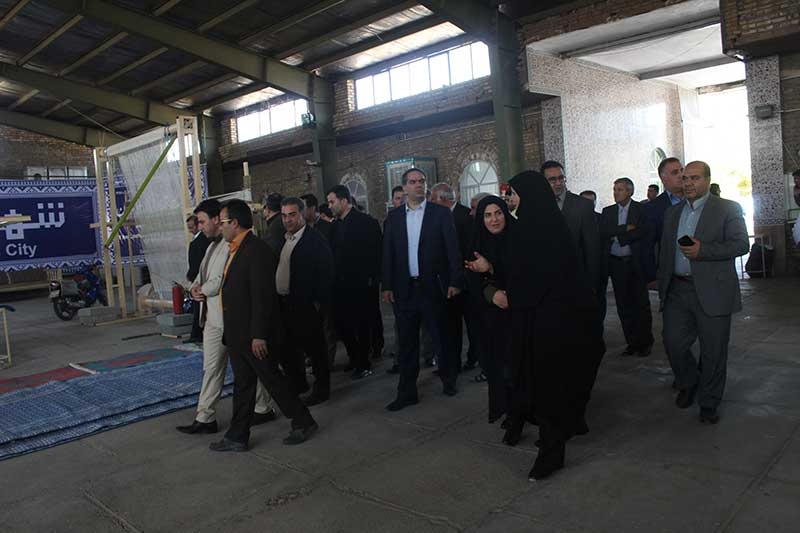 شهرداران تهران از شهر تاریخی میبد بازدید کردند