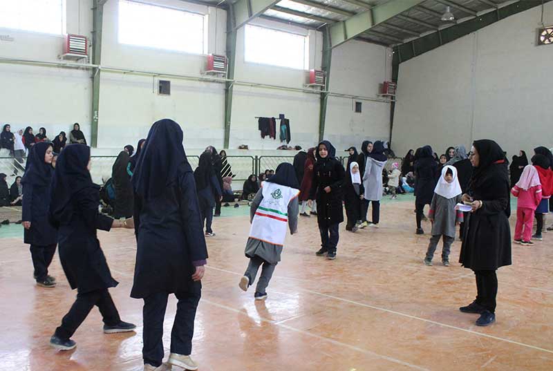 جشنواره ورزشی دختران و زنان روستایی در میبد برگزار شد