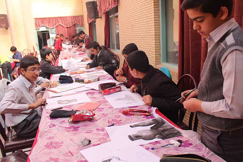 مرحله شهرستانی مسابقات فرهنگی هنری دانش آموزان میبد برگزار شد