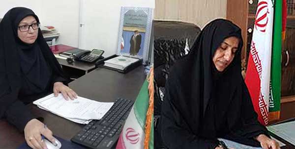 پیام تبریک مشاور فرماندار میبد در امور بانوان به اولین بخشدار زن در استان یزد