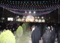 جشن زیر سایه خورشید در امامزاده میر شمس الحق میبد