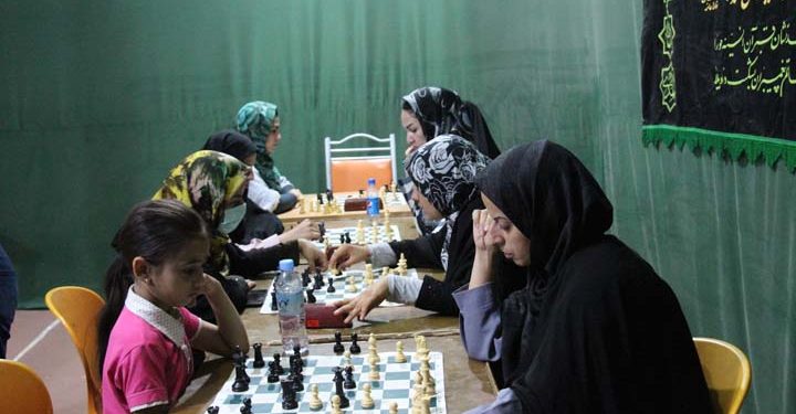 مسابقات شطرنج بانوان ویژه دومین المپیاد ورزشی محلات میبد