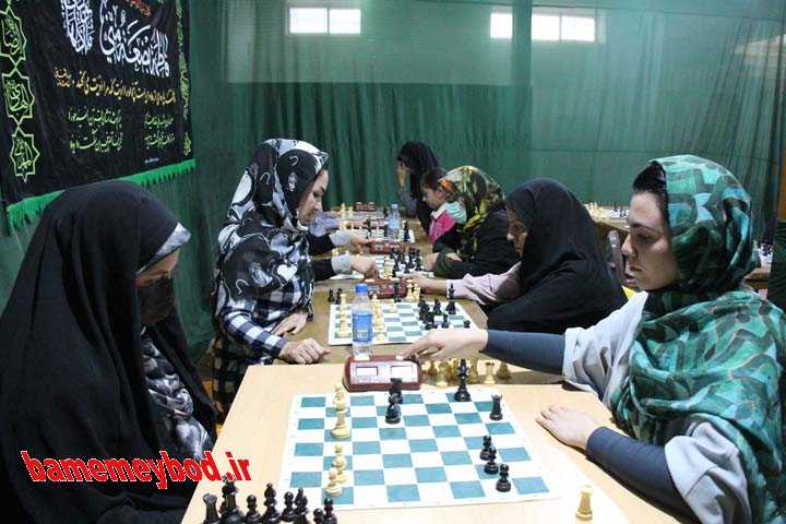 مسابقات شطرنج بانوان ویژه دومین المپیاد ورزشی محلات میبد