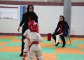 مسابقات کاراته بانوان ویژه دومین المپیاد ورزشی محلات میبد