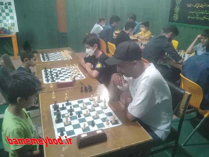 مسابقات شطرنج ویژه المپیاد ورزشی محلات میبد