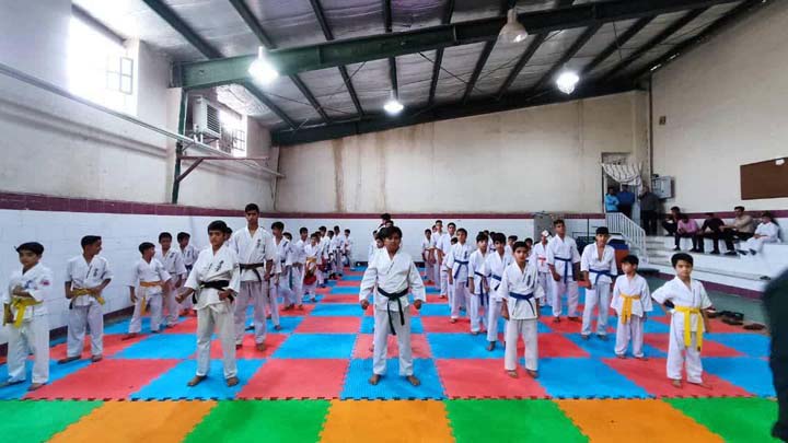 مسابقات کاراته آقایان ویژه دومین المپیاد ورزشی محلات برگزار شد