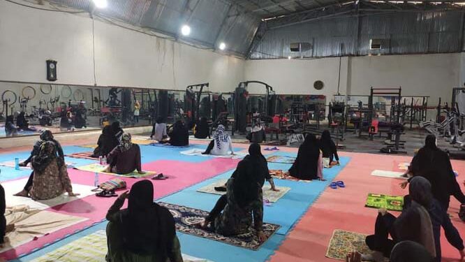 مسابقات یوگا بانوان ویژه دومین المپیاد ورزشی محلات شهرستان میبد