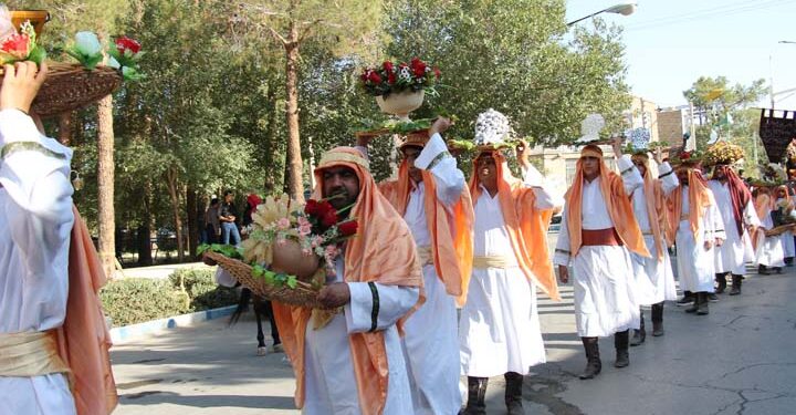 حرکت کاروان ظهرالولایه در میبد