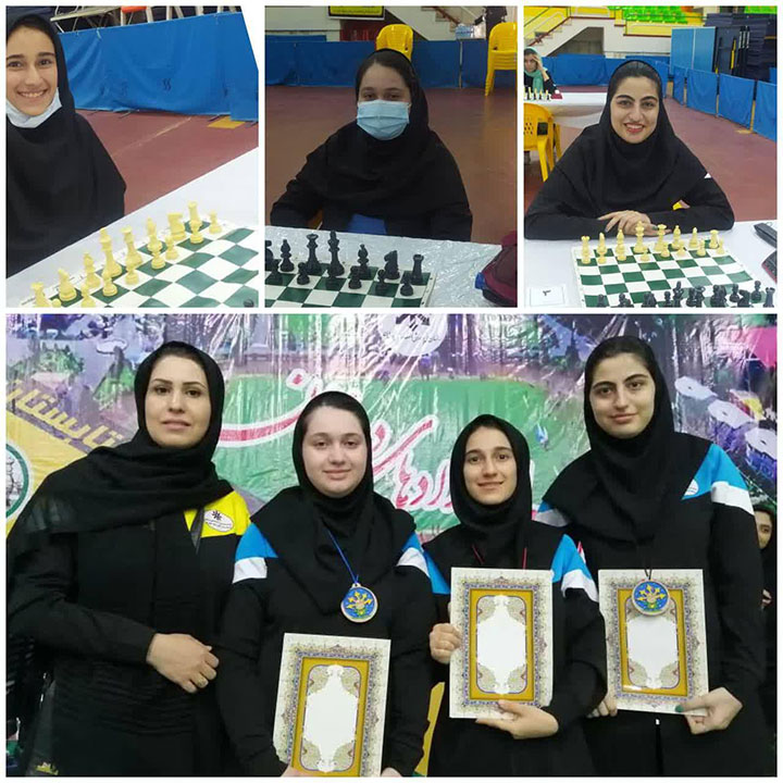 درخشش دختران شطرنج باز یزدی در المپیاد ورزشی کشور ویژه دانش آموزان سمپادی 