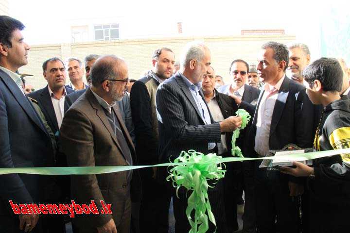 افتتاح یک مدرسه خیرساز در میبد
