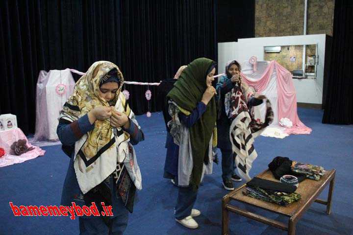 جشن تکلیف دانش آموزان مدرسه شاهد حاج غلامرضا زارعشاهی میبد
