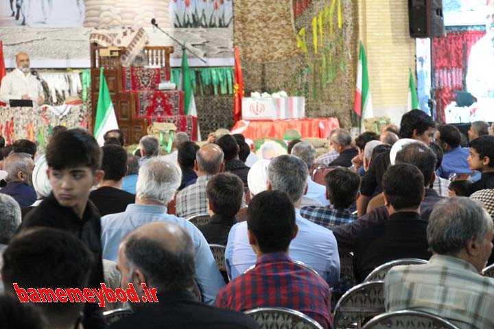 یادواره لاله های آسمانی مدافع حرم و 18 شهید محله بارجین میبد