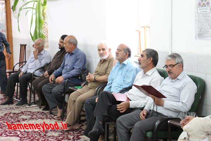 برگزاری مراسم «درسوگ عشق» در امامزاده سید الدین قنبر میبد