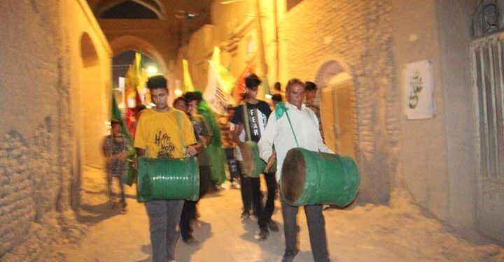 کاروان سنتی شادی غدیر میبد