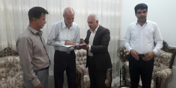 تجلیل از محمدرضا صفایی فیروزآبادی بسیجی و پیشکسوت فرهنگی