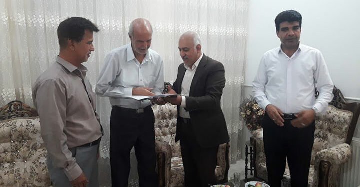 تجلیل از محمدرضا صفایی فیروزآبادی بسیجی و پیشکسوت فرهنگی