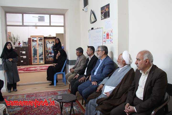 بازدید از مرکز روزانه سالمندان حبیب بن مظاهر میبد