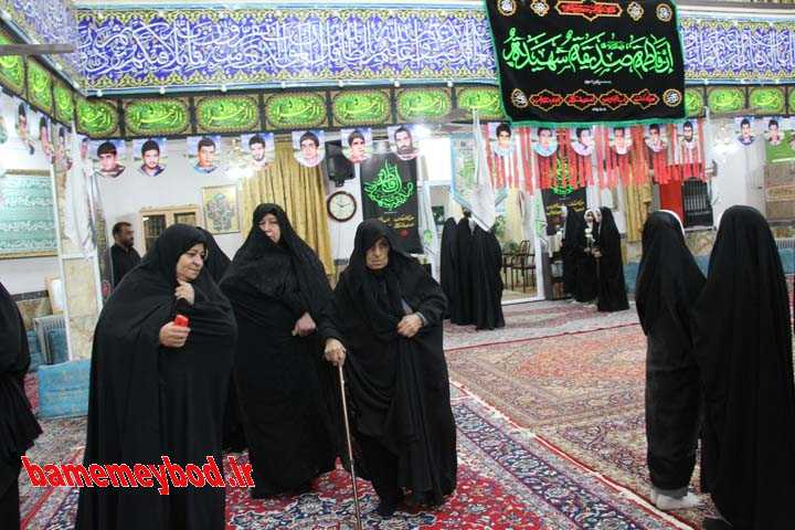 یادواره شهید شاخص منصور زارع در مسجد حافظ بشنیغان میبد
