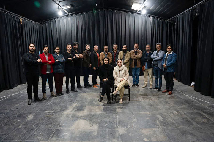 بازدید مدیرعامل موسسه انجمن هنرهای نمایشی استان یزد از مجموعه تئاتر شهرستان میبد