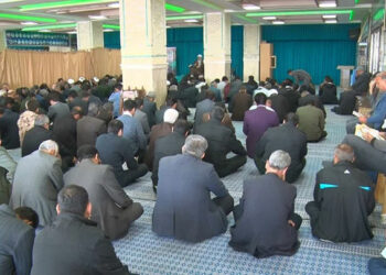 مراسم هفتم پدر شهید ضیاء سجادی پور