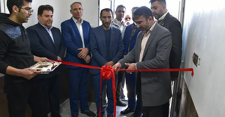 خانه بهداشت افتتاح خانه بهداشت شرکت سنگ آهن سورک