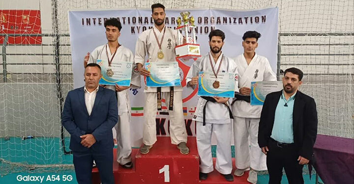 درخشش کاراته کاران میبدی در مسابقات کیوکوشین یونیون
