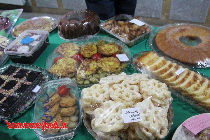 جشن نیکوکاری همراه با جشنواره غذایی در دبستان جنت الرضوان بفروییه