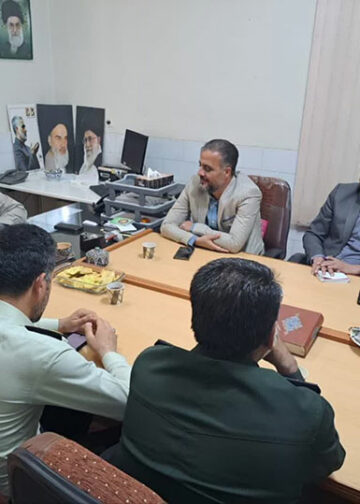 جلسه برگزاری جشنواره شیر و ماست در ندوشن