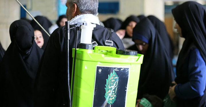 خدمت‌رسانی خادمان رضوی میبد