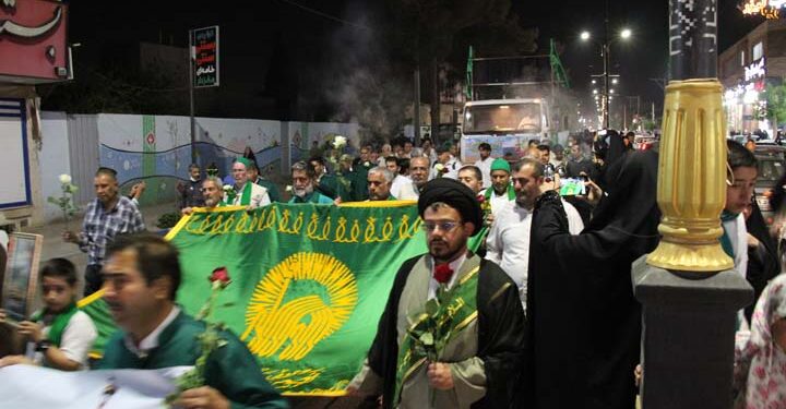 برگزاری مراسم با شکوه گل والا در میبد