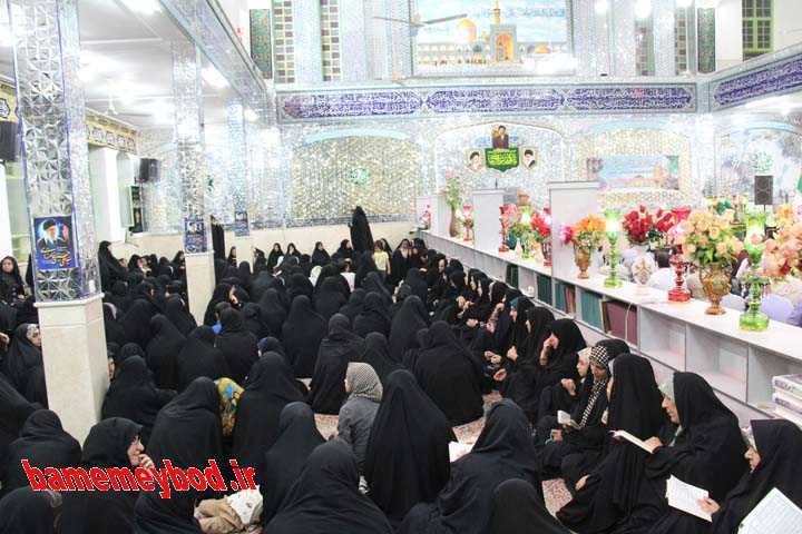 رونمایی سومین قرار هشتم خادمیاران رضوی میبد سال 1405 