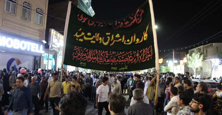 بازسازی وافعه غدیر در میبد