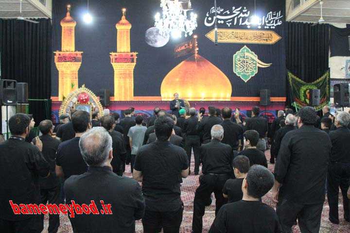عزاداری محرم در حسینیه دوازده امام محله کوچُک میبد 